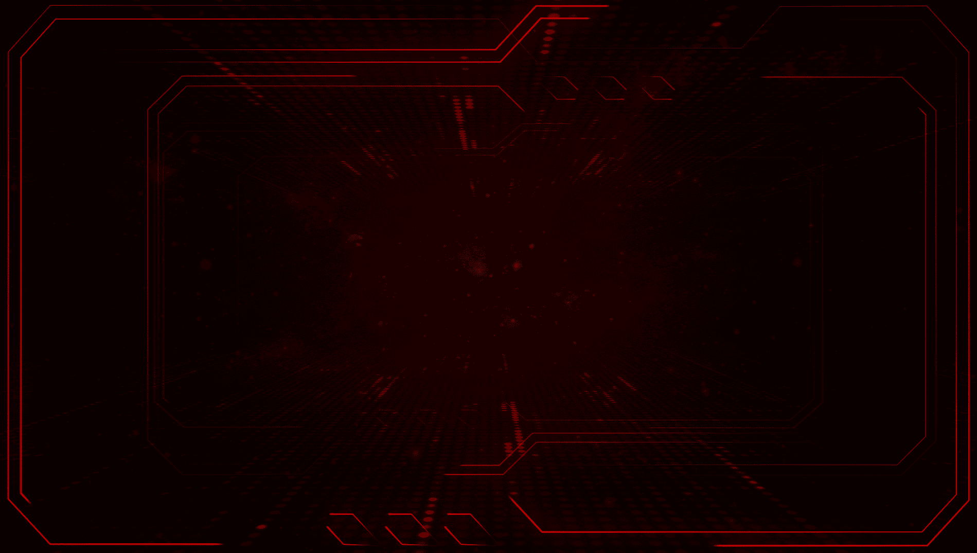 Animated Cyber HUD Interface Background